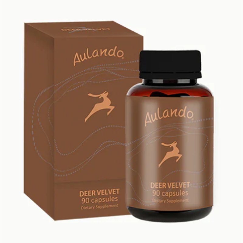 Aulando 欧兰多 高含量鹿茸胶囊 1520mg 90粒【保质期2028.10】