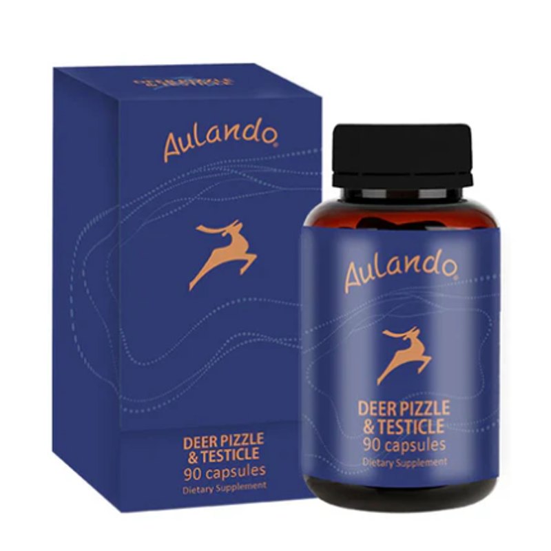 Aulando 欧兰多 高含量鹿鞭胶囊 1600mg 90粒【保质期2028.03】