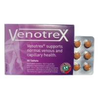 Venotrex 静脉曲张灵片缓解浮肿 伸张血管 60粒