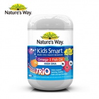 Nature's Way Kids Smart佳思敏omega3儿童鱼油软糖 (180粒） 2024.01