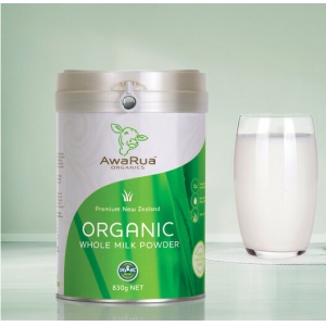 【买五送一】【RMP仓发货】AwaRua 阿瓦鲁 有机全脂成人奶粉 830g