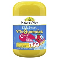 Nature's Way佳思敏omega-3儿童鱼油咀嚼软糖 60粒 2023.07