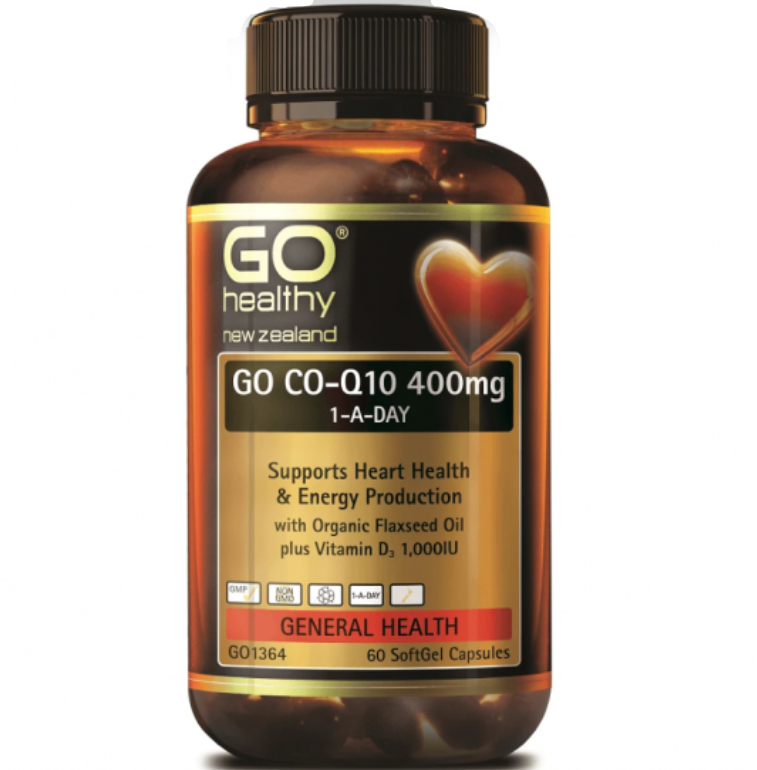 GO Healthy 心脏辅酶COQ10 400mg 60粒-2024.7