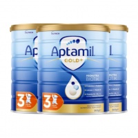 [新西兰仓]Aptamil-爱他美金装婴儿奶粉3段900g*3罐 2023.09