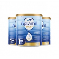 AU-Aptamil-爱他美金装婴儿奶粉1段900g*3罐-保质期-2025.10