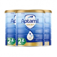 [澳洲仓]Aptamil-爱他美金装婴儿奶粉2段900g*3罐 2024.01
