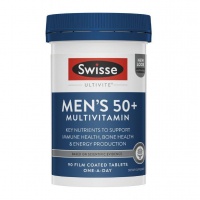 Swisse Men Ultivite 50+ 90t 老年男性综合维生素 90t--2025.06