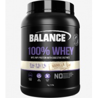 Balance 100%纯蛋白粉香草味 1kg-日期-2025.11