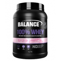 Balance 100%纯蛋白粉草莓味 1kg-日期-2025.7