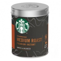 Starbucks 星巴克中度烘焙即溶免煮咖啡 90g 可冲40杯