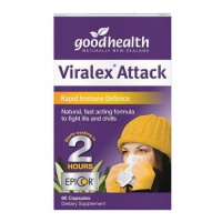 Good Health 好健康 快速抗感冒胶囊发烧感冒 提高免疫力 60粒-保质期-2027.08