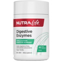 Nutralife 纽乐 植物消化酶酵素 60粒-保质期-2027.03