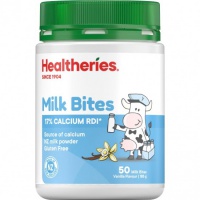 Healtheries 贺寿利奶片 香草味 50粒装 185g--2027.09