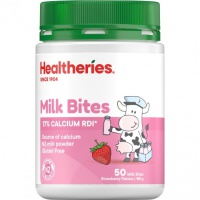 Healtheries 贺寿利奶片 草莓味 50粒装 185g--2027.12