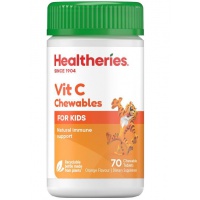 Healtheries 贺寿利 儿童维他命C咀嚼片 70片-保质期-2026.10