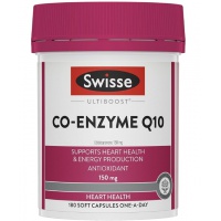 Swisse 辅酶Q10胶囊150mg 180粒-保质期2027.01