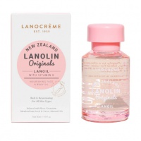 Lanocreme-Lanolin Originals 羊毛油 含维生素E 滋养面部和身体油 50ml