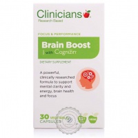 Clinicians 科立纯护脑胶囊30粒 临床医生用Cognizin胶囊增强大脑功能  EXP.2027.06