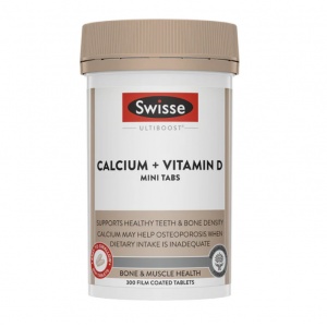 Swisse 迷你钙+维生素D3 300粒【2028.01】