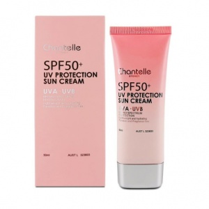 Chantelle香娜露儿SPF50+ 丝绒全波段光防晒霜 50ml【2028.09】