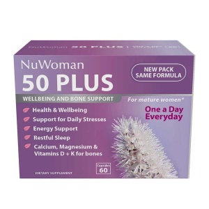 NuWoman 50 PLUS Wellbeing & Bone Support 50+ 更年期及骨骼健康 60粒
